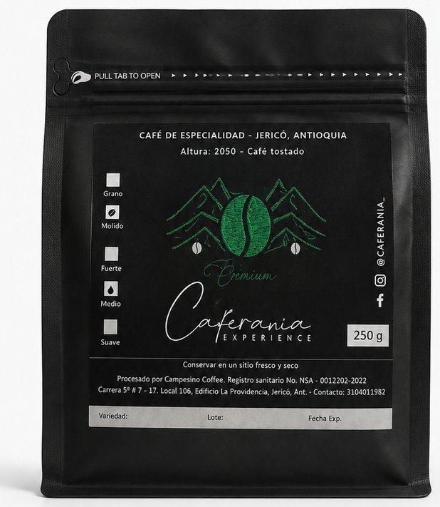Bolsa de café Caferania